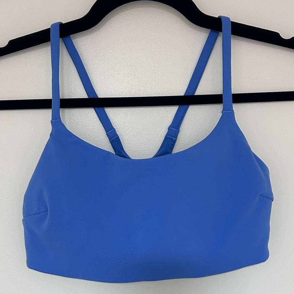 lululemon athletica Blue Strappy Sports Bra